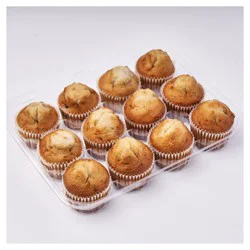 Giant Eagle Muffins, Blueberry, Mini, 12 Count