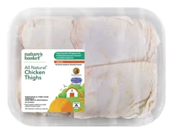 Nature's Basket Chicken Thighs, Fresh