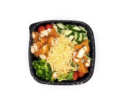 Garden Salad With Crispy Chicken