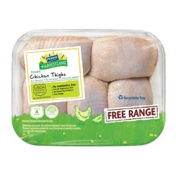 PERDUE® HARVESTLAND® Free Range Bone-In Chicken Thighs
