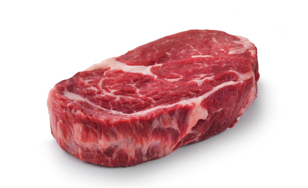 slide 1 of 1, Beef Choice Angus Chuck Eye Steak (2 per Pack), per lb