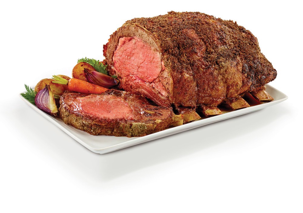 slide 1 of 1, Choice Beef Rib Roast Small, per lb