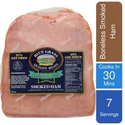 Blue Grass Quarter Boneless Smoked Ham Limit 2 at Sale Price