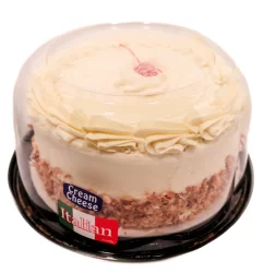 8" Double Round Ital Creme Cake