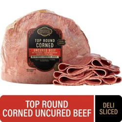 Private SelectionÂ® Top Round Uncured Deli Corned Beef Sliced, 1 lb