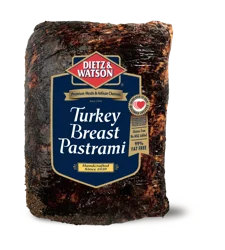 Dietz & Watson Sliced Turkey Breast Pastrami Fresh Sliced Deli Meat, 1 lb