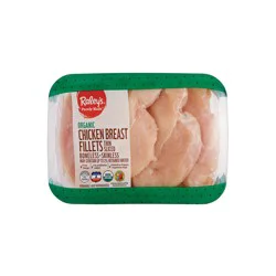 Raley's Purely Made Organic Boneless Skinless Chicken Breast Fillets Thin Sliced Per Pound