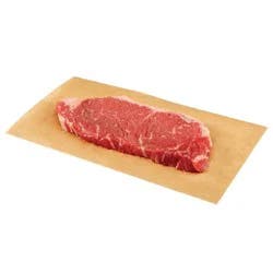 Raley's Beef Loin New York Steak Thin Cut Boneless Per Pound