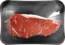 Market District Beef, Aged, Boneless, Strip Steak, CAB