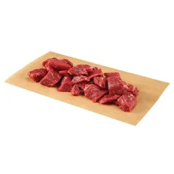 Raley's Beef Stew Meat Boneless Per Pound