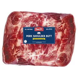 Raley's Pork, Whole, Bone-In, Shoulder Roast, In The Bag Per Pound