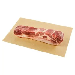 Raley's Pork Shoulder Country Style Strips, Bone-In Per Pound