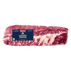 Swift Pork Loin Baby Back Ribs Per Pound