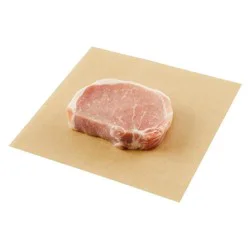 Raley's Pork Loin Rib Pork Chops, Boneless Per Pound