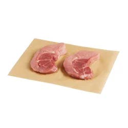 Raley's Pork Sirloin Chops Boneless Per Pound
