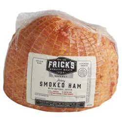 Frick's Half Boneless Ham #3864 Per Pound
