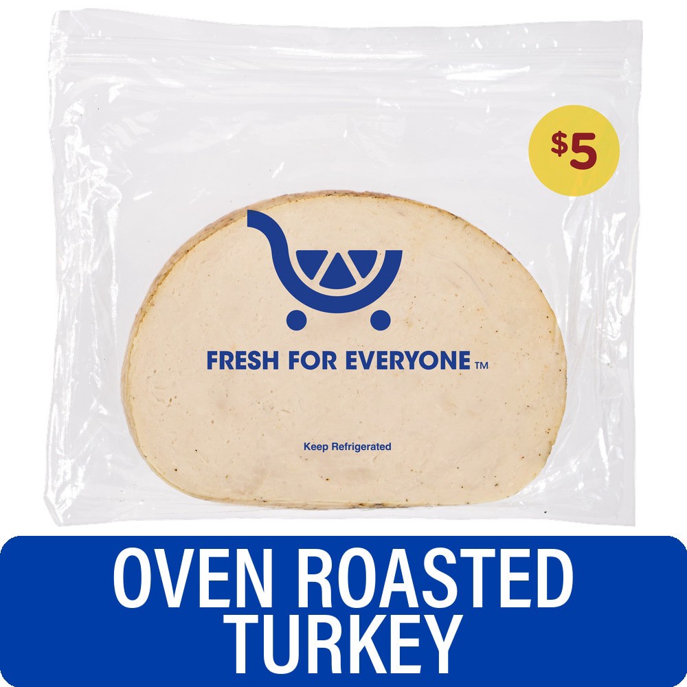slide 1 of 1, Kroger® Oven Roasted Turkey Deli Sliced, 12 oz
