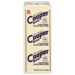 Cooper White American Cheese, Deli Sliced