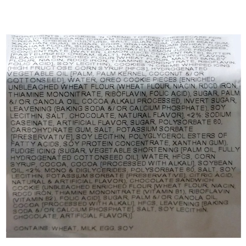 slide 2 of 3, Giant Eagle Cheesecake For Two, Cookies-N-Creme, 1 ct