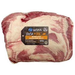 Kroger® Natural Fresh Pork Boneless Shoulder Butt, 1 lb