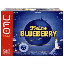 UFO Beer Company Maine Blueberry Beer - 12 x 12 fl oz Cans