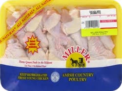 Miller Poultry Fresh Chicken Wings Drumsticks