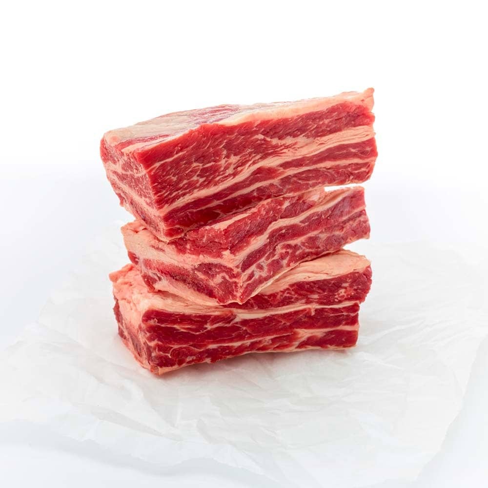 slide 1 of 2, Beef Choice Bone-In Short Ribs (About 4 Per Pack), per lb