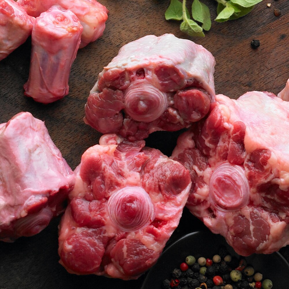 slide 3 of 6, Rumba Meats® Beef Oxtail (Rabo de Res), per lb