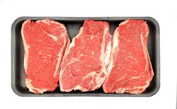 Bone-In New York Strip Steak Family Pack