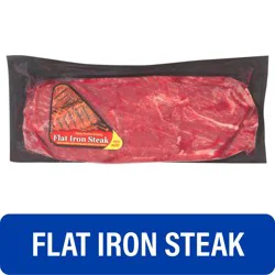 Boneless Flat Iron Beef Steak (1 Steak)