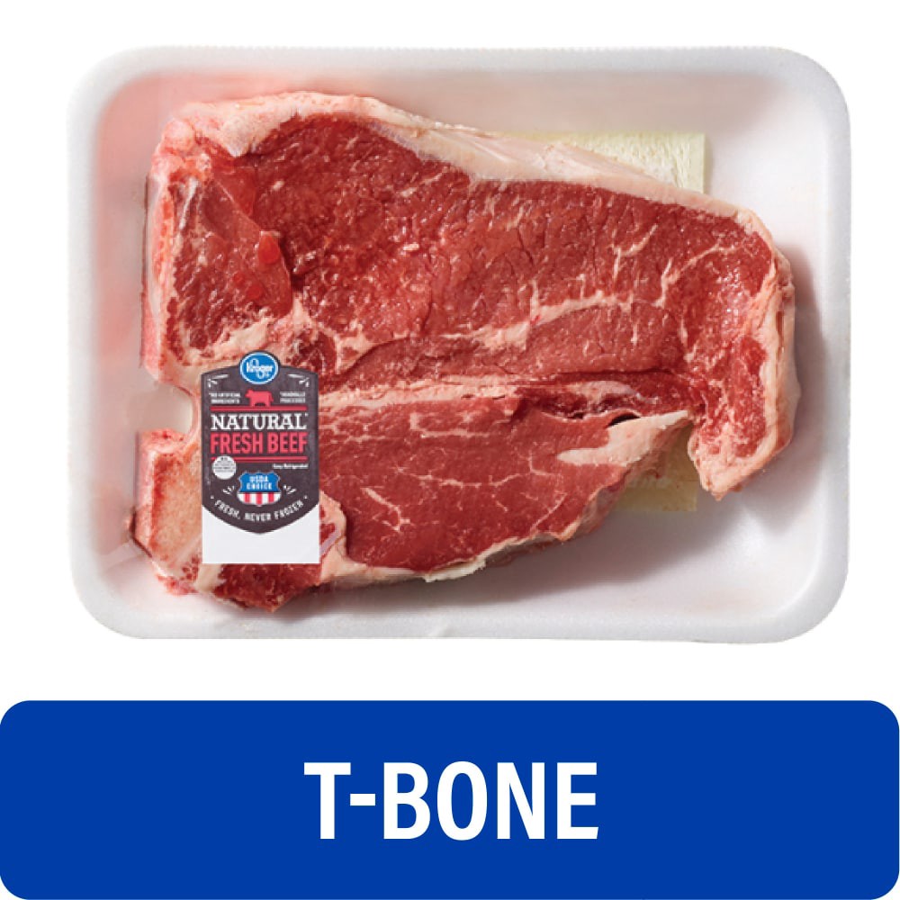 slide 5 of 5, Choice T-Bone Beef Steak (1 Steak), per lb