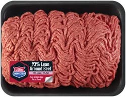 93% Lean Ground Beef, Per Package (Avg. 1.00 lb)