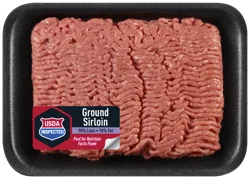 90% Lean Ground Sirloin Beef, Per Package (Avg. 1.00 lb)