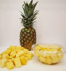 Fresh Cut Pineapple Medium Bowl