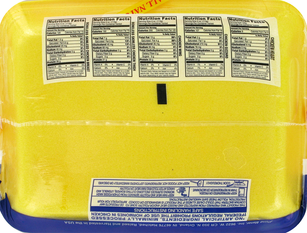 slide 2 of 4, Miller Boneless Skinless Chicken Breasts With Rib Meat 3 Per Pack, per lb