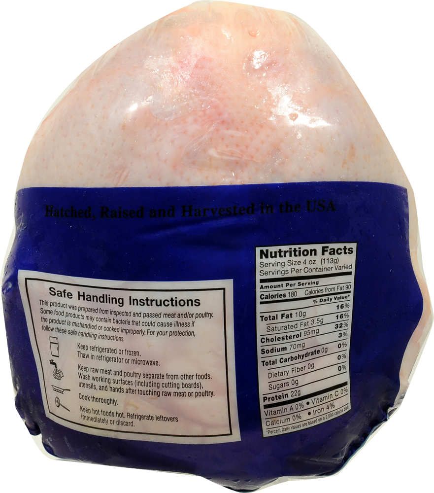 slide 3 of 4, Miller Whole Frying Chicken Without Giblets, per lb