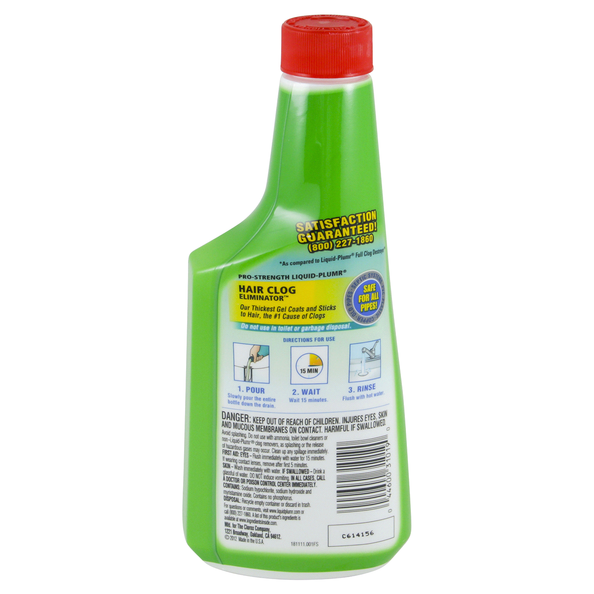 slide 36 of 43, Liquid-Plumr Pro-Strength Hair Eliminator Gel Clog Remover 1 pt, 1 pint