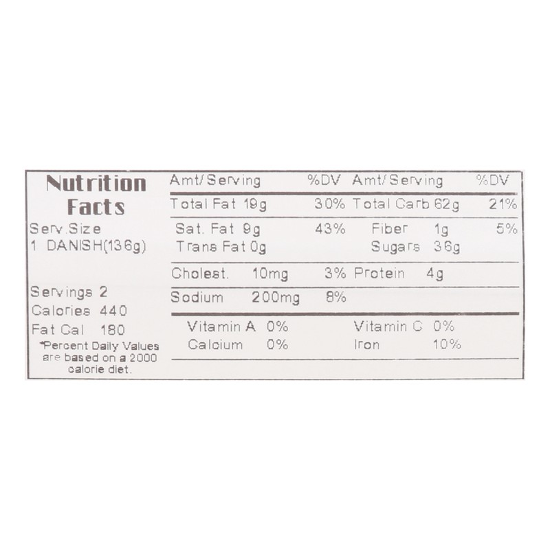 slide 5 of 5, Raspberry Danish, 0.56 ct