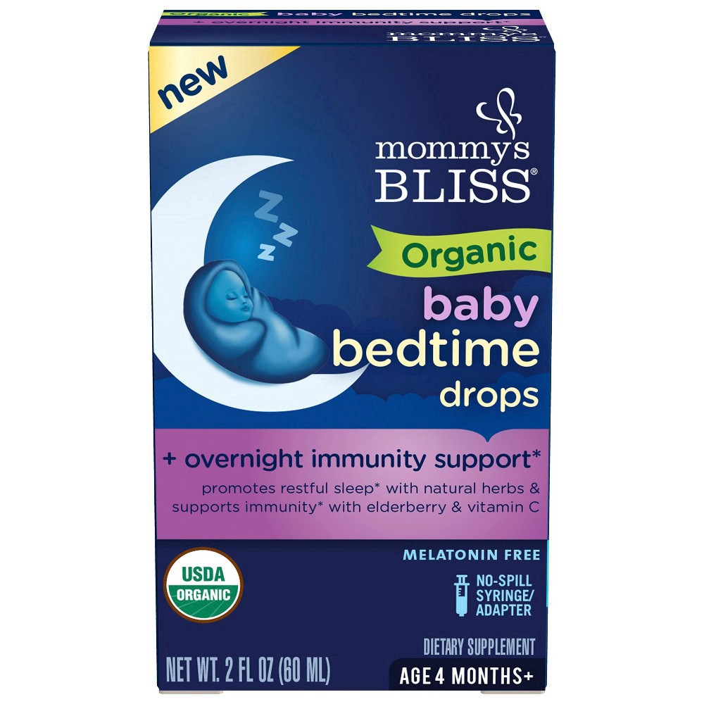 slide 6 of 11, Mommy's Bliss Organic Age 4 Months+ Baby Bedtime Drops 2 oz, 2 oz