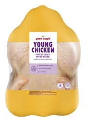 Giant Eagle Chicken, Fresh Young, Whole Frying