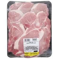 Giant Eagle Pork, Bone-in Loin, Assorted Loin End
