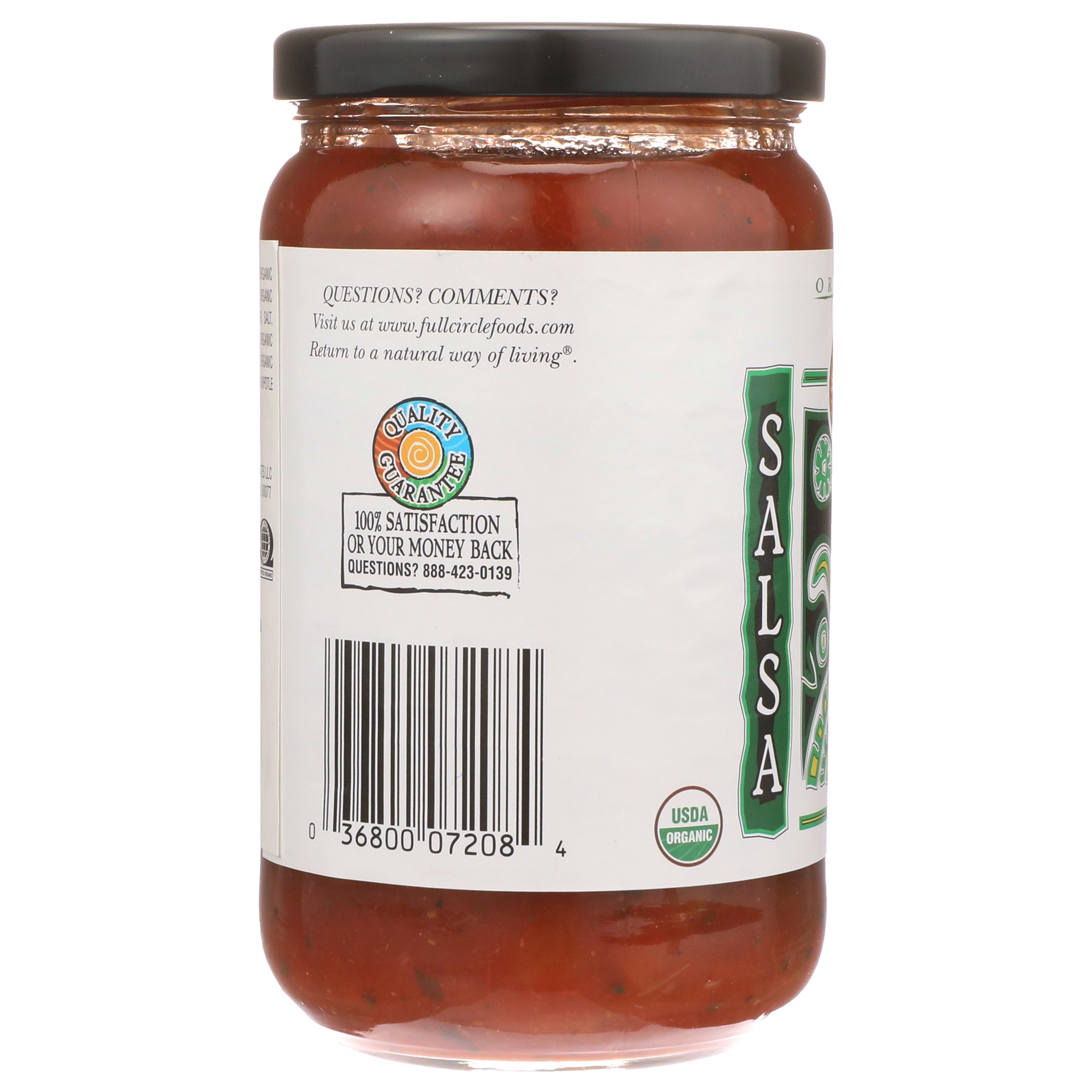slide 5 of 6, Full Circle Market Organic Medium Salsa 16 oz, 16 oz