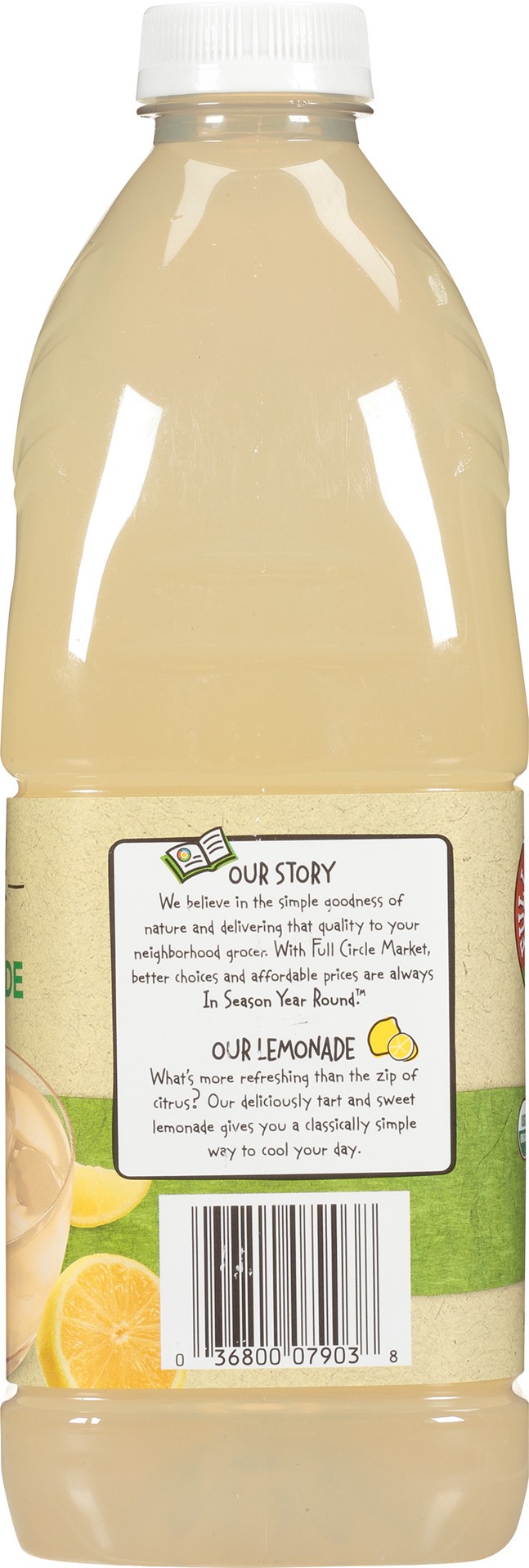 slide 2 of 6, Full Circle Market Organic Lemonade 64 fl oz, 64 fl oz