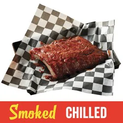 Smokehouse Half Rack Baby Back Ribs No Sauce (Cold)