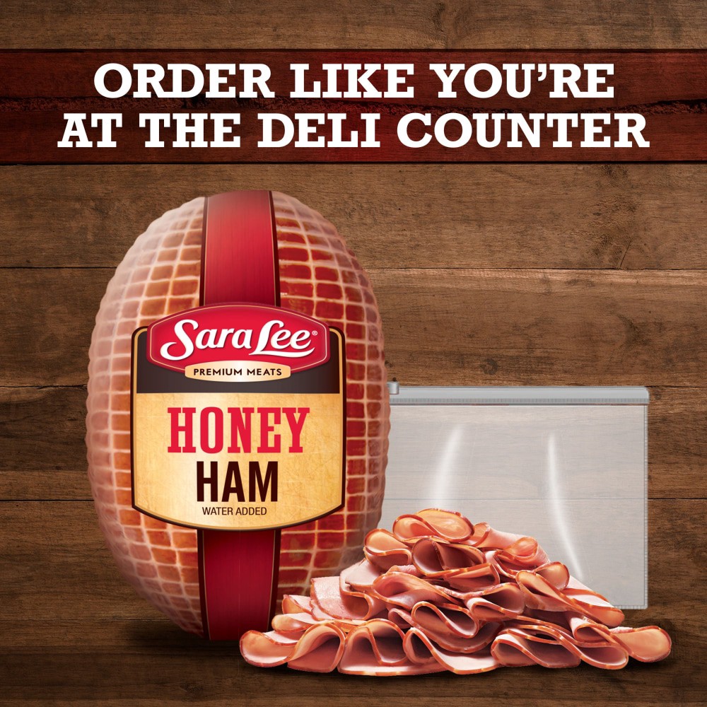 slide 6 of 6, Sara Lee Honey Ham Deli Sliced Lunch Meat, per lb