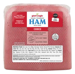 Giant Eagle Ham, Cooked