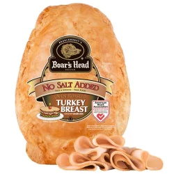 Boars Head No Salt Added Fresh Sliced Turkey Breast