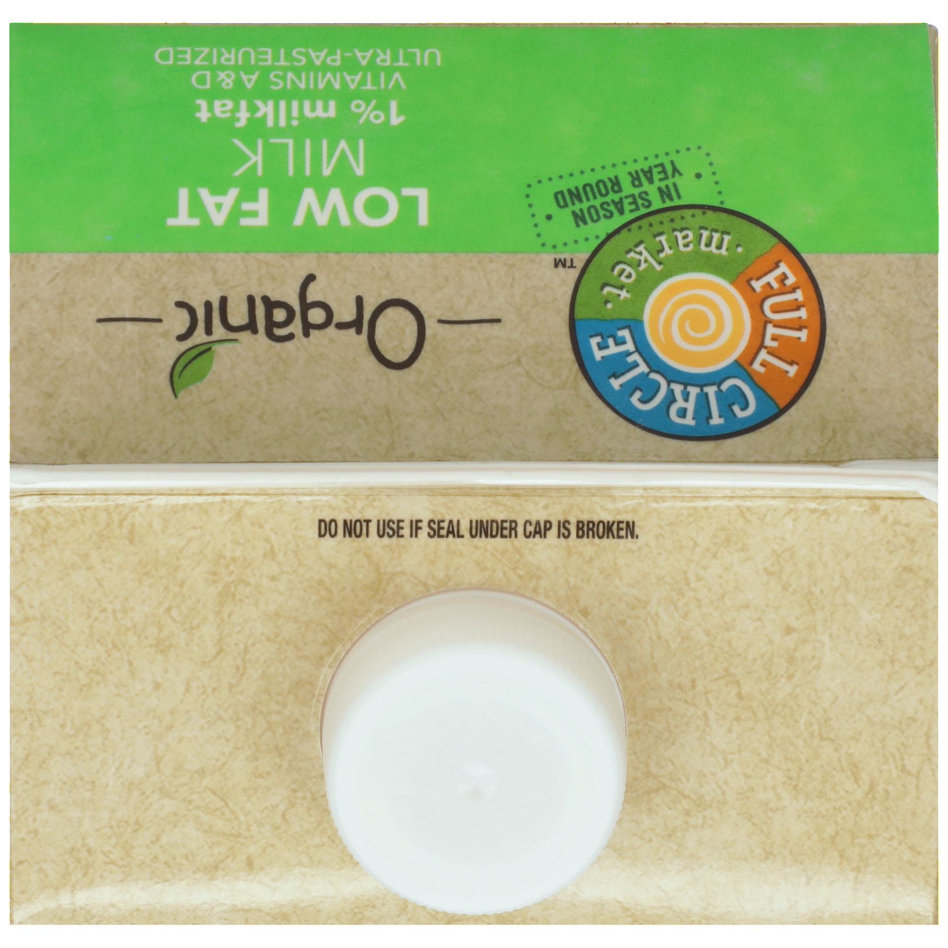 slide 2 of 6, Full Circle Market Organic Low Fat 1% Milk, 64 fl oz