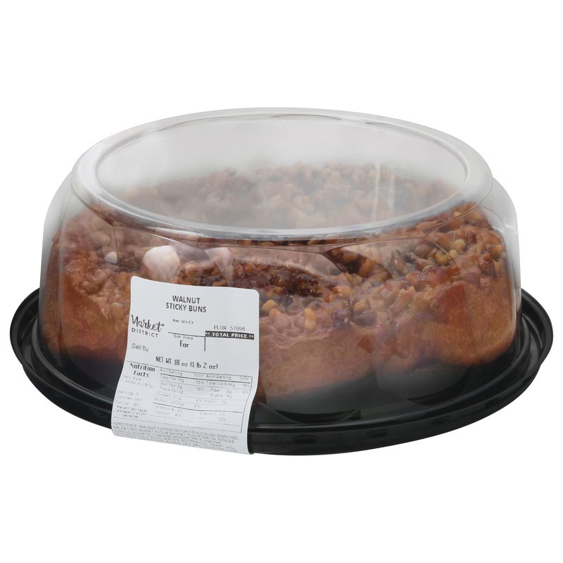 slide 3 of 4, Walnut Sticky Buns, 1 ct