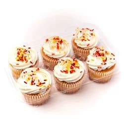 Giant Eagle Cupcake, Yellow, With Buttercream